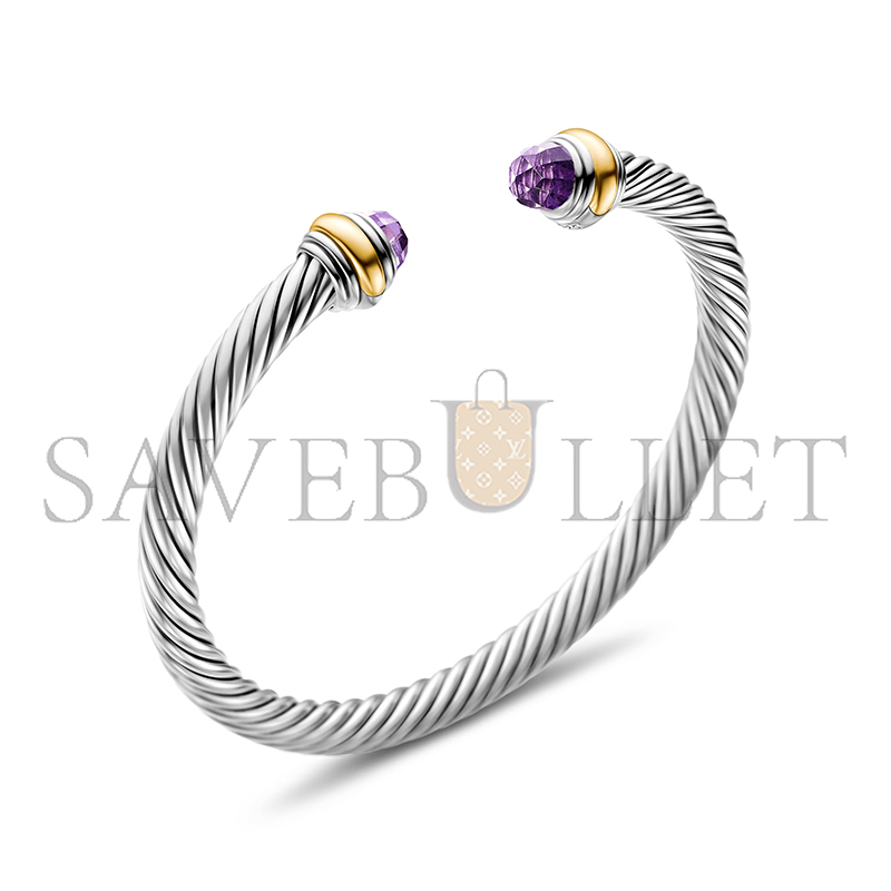 dau1d Yvrm*n classic cable bracelet 5mm b12381 s4aam